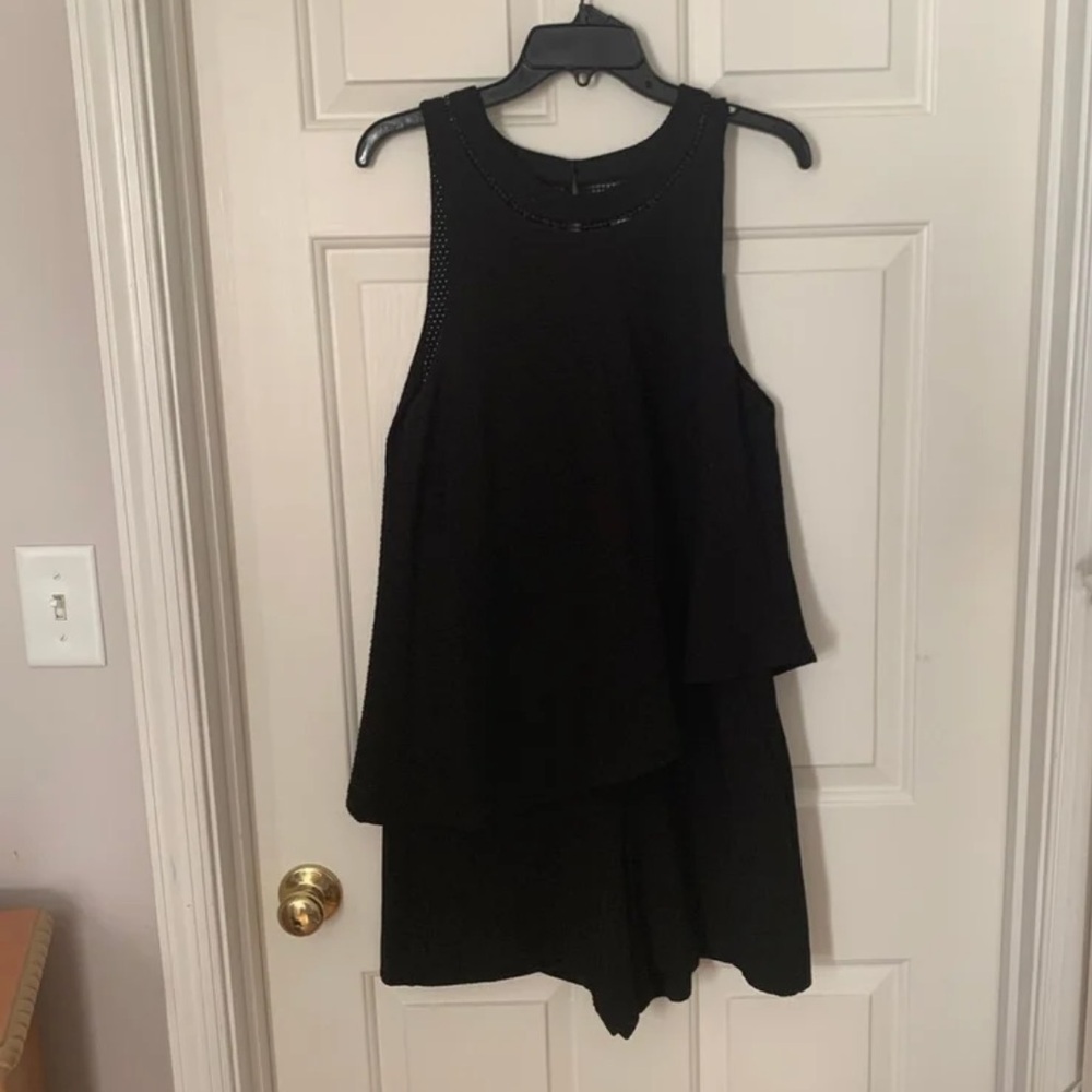 Elevenes (Anthro) Black Romper